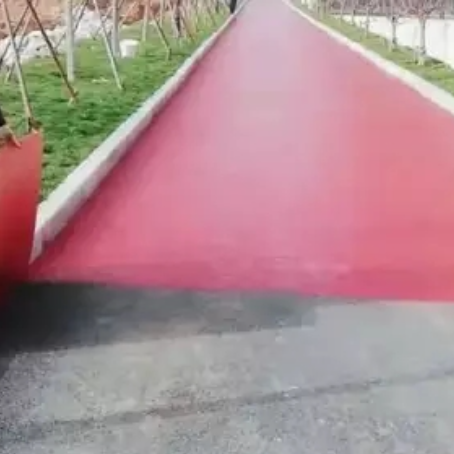 珠海​ 彩色路面喷涂翻新是一种低成本