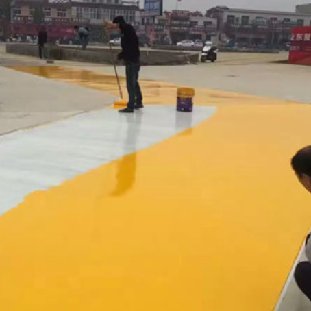 珠海彩色路面喷涂翻新的使用寿命多长